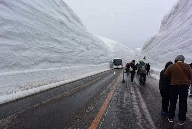 黑部立山大雪谷