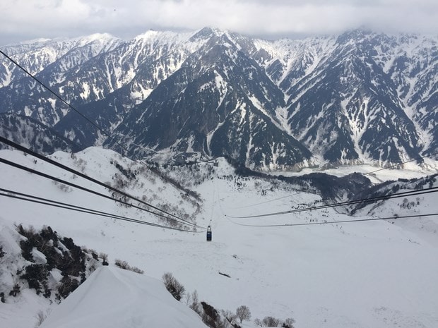 立山黑部立山架空索道