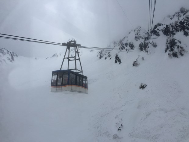 立山黑部架空缆车