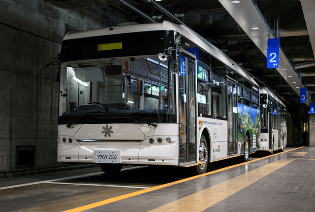 Tateyama Tunnel Electric Bus