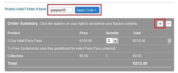 購買Paris Pass_Step 4_4
