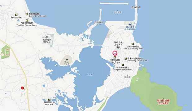 Hotel Aroha Jeju_Map