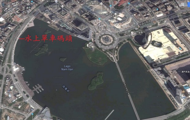 Macau Nam Van Lake_Map